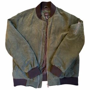 Forever 21 Men’s Green/Black Bomber Jacket